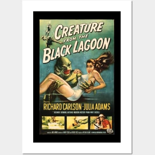 Creature from the Black Lagoon Movie Poster Posters and Art